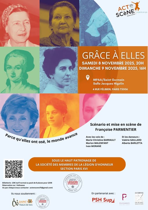 affiche gräce à elles